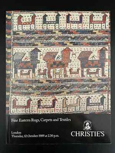Christie's London: Fine Eastern Rugs, Carpets and Textiles, 12. Oktober 1989 - Bild 1 von 1