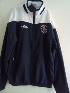 Luton Town FC Tracksuit Top Xlarge Boys Navy Long Sleeve Zip Up - Picture 1 of 9