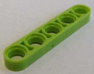 LEGO Technic - Liftarm 1 x 5 dünn (2 Stück), lime # 32017 - Bild 1 von 1