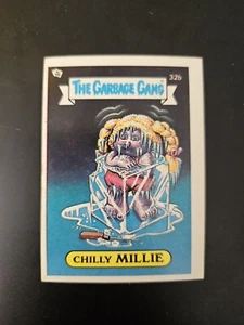 Chilly Millie 32b - The Garbage Gang Card 1985 Rare Australian Release  - Picture 1 of 2