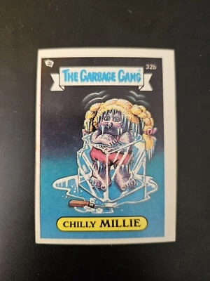 Chilly Millie 32b - The Garbage Gang Card 1985 Rare Australian Release  - Image 1 of 2