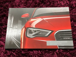 Audi A3 Sportback e-tron Brochure 2016, UK issue, dated April 2015 - Picture 1 of 1