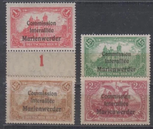 Abstimmungsgebiete Marienwerder - Nr. 26 - 29 postfrisch - ansehen (1) - Bild 1 von 1