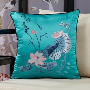 RTS Beautiful throw cushion cover jacquard cushion pillow pillows for home decor - Picture 1 of 6