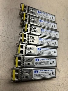 Lot of 7 Foundry OC12-SFP-SR1/IR1 FTLF1322P1BTR-F1 - Picture 1 of 3