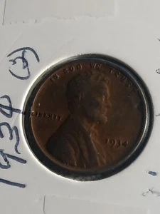 1934 1C RB Lincoln Cent - Bild 1 von 6