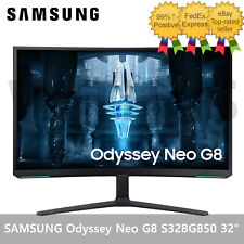 SAMSUNG Odyssey Neo G8 S32BG850 32" Curved Gaming Monitor 240Hz FreeSync