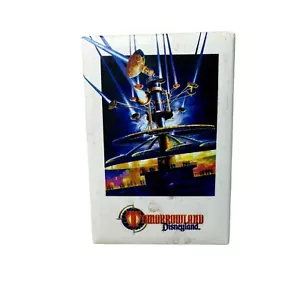 Vintage Tomorrowland Astro Orbiter 2" x 3" Fridge Magnet Disneyland Ride Collect - Picture 1 of 3