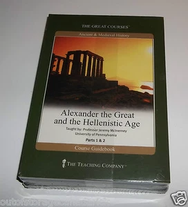 The Great Courses Alexander The Great And The Hellenistic Age Part 1 & 2 - NEW - Foto 1 di 3