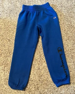 CHAMPION BOYS SWEATPANTS (SURF THE WEB BLUE) - SIZE 5 -NWT - Picture 1 of 1