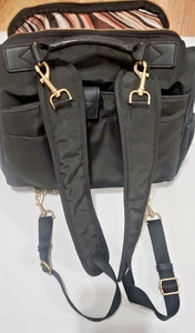 jujube backpack diaper bag satchel, strap unused, gold hardware, lot of pockets - Picture 1 of 21
