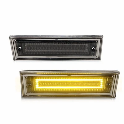 Luces LED laterales delanteras para camioneta GMC Chevy 1981-1990 C10 C20 C2500 Foto 1 de 4