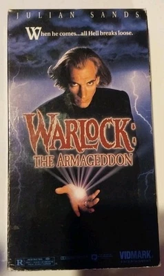 Warlock-Armageddon (VHS) Julian Sands Thriller Witchcraft Horror Fantasy Action - Image 1 of 4