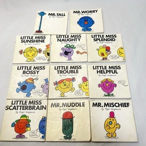 LOT 11 x Vintage Roger Hargreaves Mr Men and Little Miss Paperbacks - Picture 1 of 15