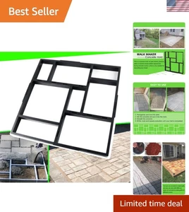 Stampi robusti per percorsi in calcestruzzo 20"x20" per bellissimi disegni giardino e patio - Foto 1 di 8