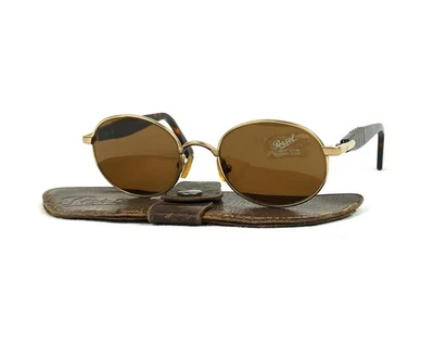 NUEVO DE COLECCIÓN METALIZADO 2021-S PERSOL MEFLECTO RATTI GAFAS DE SOL AÑOS 90 ART DECO DE ITALIA Foto 1 de 4