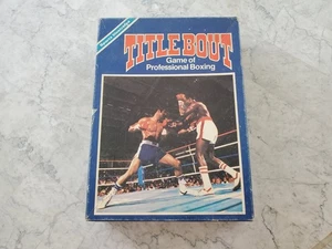 TITLE BOUT GAME OF PROFESSIONAL BOXING AVALON HILL BOOKCASE GAME #9420 Complete - Picture 1 of 10