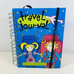 Travel Journal Record All Your Travel Adventures Spiral Bound Hardcover - Picture 1 of 9