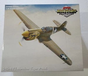 Avión diecast GMP Militar 343rd FG Aleutian Tiger P-40E escala 1:35 G3502703 - Imagen 1 de 19