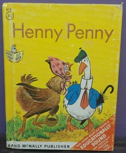 VINTAGE 1966 Henny Penny Elf Hardcover Book Rand McNally - Picture 1 of 5