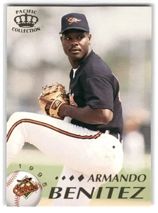 Armando Benitez 1995 Pacific Baseball #19 Baltimore Orioles Rookie RC - Foto 1 di 2