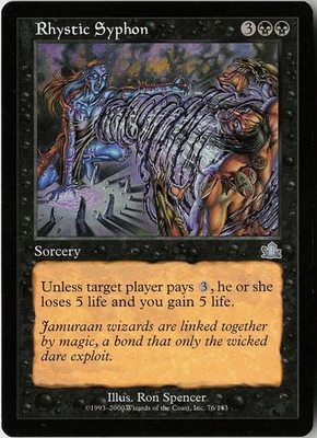 Rhystic Syphon Prophecy NM/LP MTG - Image 1 of 2