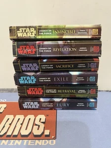 Star Wars Paperback 6 Of  9 10 Total Lot Legacy of the Force - Picture 1 of 14