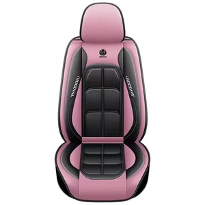 Funda de asiento todo incluido, cojín de asiento de coche de cuero completo, funda de asiento del conductor o  - Imagen 1 de 28