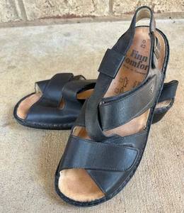 Finn Comfort Damen Sandalen schwarz verstellbar Größe 42 (EU) 11,5 (US) - Bild 1 von 9