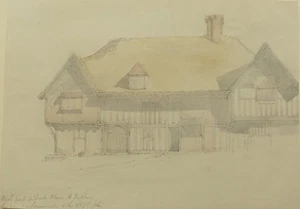 ANCIENT BUILDINGS (2) DUCKS PLACE WEST PECKHAM E.H.1870 - Picture 1 of 1