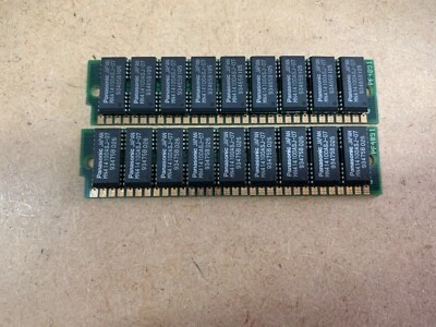 2x 4MB SIMM 30 Pin 70ns MN414100ASJ-07 - Bild 1 von 4