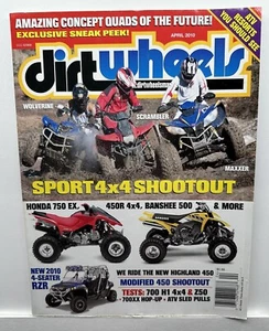 Dirt Wheels Magazine April 2010 - Picture 1 of 1