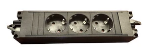 5x Steckdosenleiste Bachmann Step Base 3-fach GST18 (336.600) - Bild 1 von 2