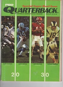 SPORTS ILLUSTRATED 2/1971 - SPECIAL SUPER BOWL ISSUE DAWSON, UNITAS, GABRIEL - Picture 1 of 1