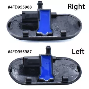 New Windshield Washer Spray Nozzles Heated L+R Pair For Audi A4 S4 B6 B7 A6 C6 - Bild 1 von 5