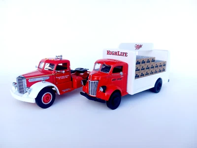 1/50 o scale 3d printed 1941 Ford COE beverage truck handmade custom kitbash - Image 1 of 4