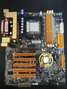 Chaintech ZNF3-250-nForce3 250-Socket 754-AMD Athlon 64 3400+ - ADA3400AEP4AX - Picture 1 of 5