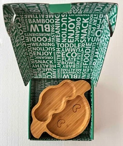 Neu Bambus Bambus Kinder / Baby Lamm Saugnapf Bambus Teller Kostenlose Lieferung - Bild 1 von 6