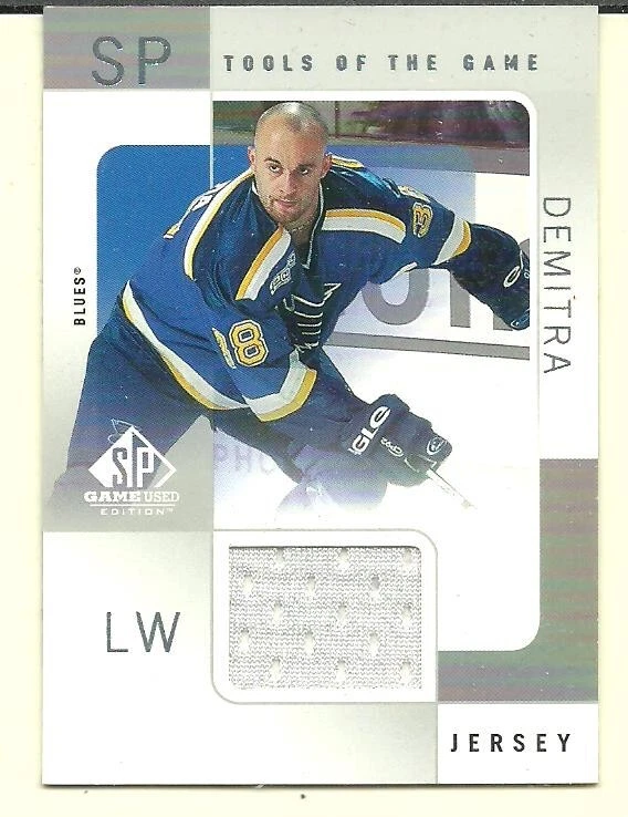 2000-01 SP Game Used Tools of the Game #PD Pavol Demitra - Image 1 of 1