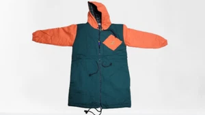 90s Vintage University of Miami Hurricanes Hood Jacket Kids SZ XL - Picture 1 of 8