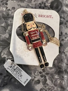 Nutcracker Necklace With Crystals - Picture 1 of 2