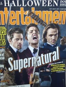 Entertainment Weekly 2017 Halloween Supernatural Jared Jensen & Misha J2M