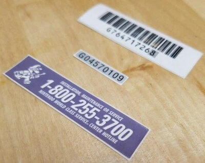 NINTENDO GAME BOY DMG-01 PLAY IT LOUD **3 REPLACEMENT LABELS SET ONLY*