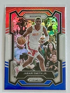 Jabari Smith Jr. 2023-24 Panini Prizm #49 Red White & Blue Prizm Rockets - Foto 1 di 6