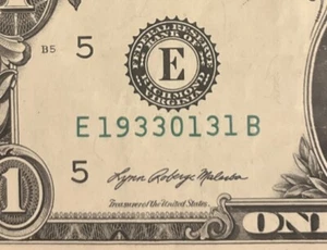 1/31/1933 Birthday Anniversary Date Note January 31st 1933 $1 Dollar Bill - Picture 1 of 4