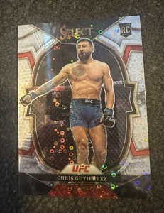 2023 Select UFC Chris Gutierrez Rookie Disco