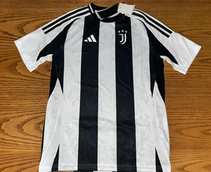 ADIDAS YOUTH JUVENTUS HOME JERSEY SIZE M 11-12Y NWT $80 - Picture 1 of 4