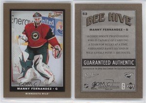 2006-07 Upper Deck Bee Hive Gold Manny Fernandez #52