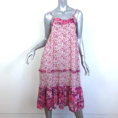 Vestido Midi Winona Spell & The Gypsy Collective Berry Floral Talla Extra Pequeño Foto 1 de 4