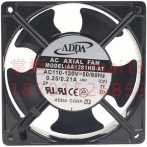 Adda Ventilateur de refroidissement AA1281HB-AT 12CM 12038 0.25/0.21A AC110-120V - Photo 1/1